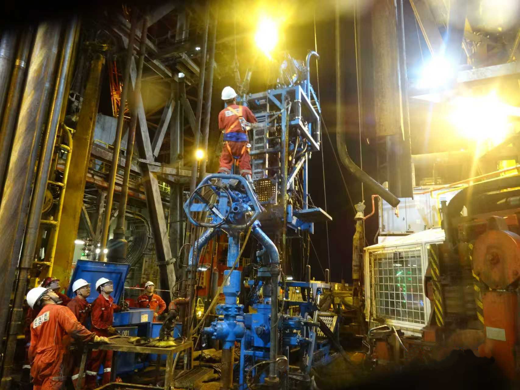 WZ5-3N-1钻探揭面纱   北部油气藏见青天